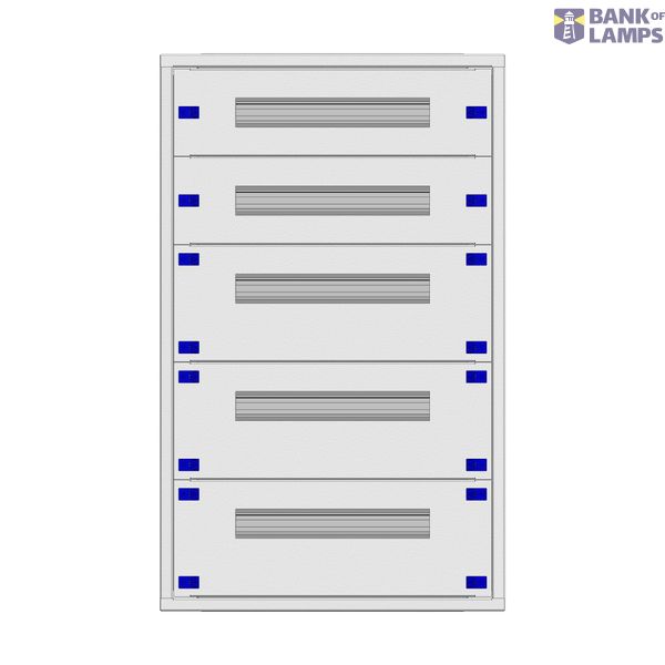 Distribution board insert KVN 60mm, 2-18K, 5-rows image 1