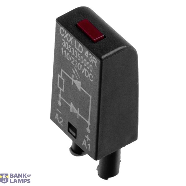 Protective suppressor circuit (relay), CUBESERIES, 6…24 V DC, Free-whe image 1