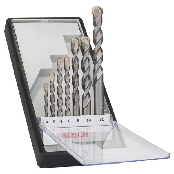 7-piece Robust Line CYL-3 concrete drill bit set 4 - 12 mm image 3