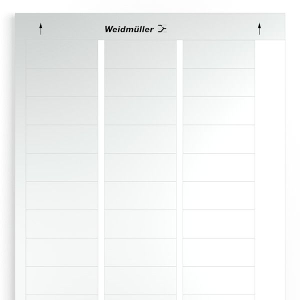 LaserMark, Device markers, 22 x 56 mm, silver image 1