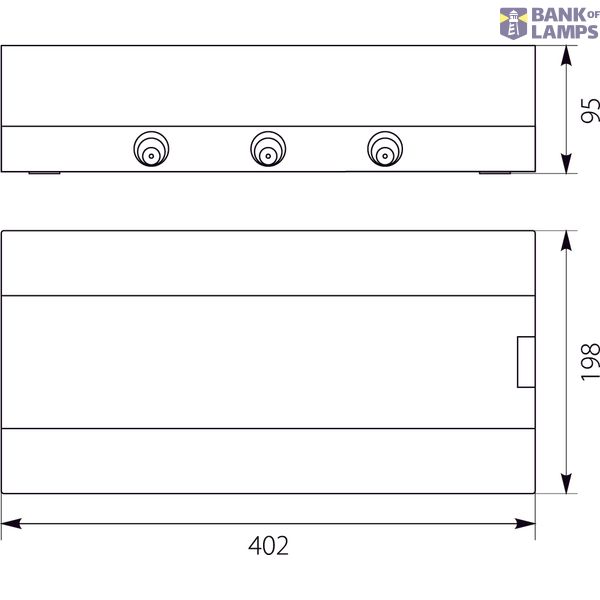 Surface-mounted switchboard SRn-18/B (N+PE) image 2