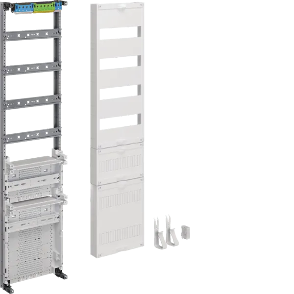 Distribution panel, univ.Z, H: 1050mm, VT 4-row, 1-field, 300mm APZ below and 1x RFZ image 1
