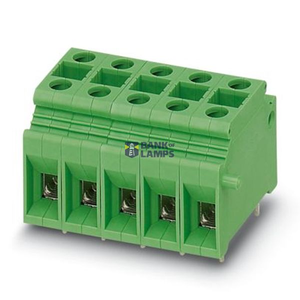 KDS10  GEHAEUSE HALBSCH. GN - PCB terminal block image 1