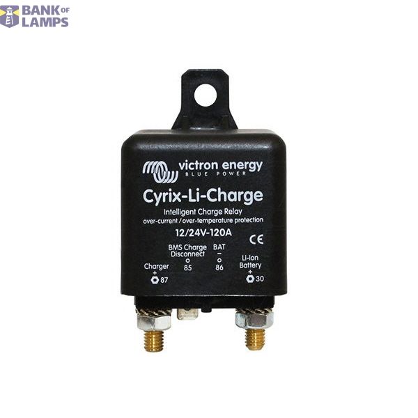 Victron Energy Battery isolators, connectors Cyrix-Li-charge 12/24V-120A intelligent charge rel. image 1