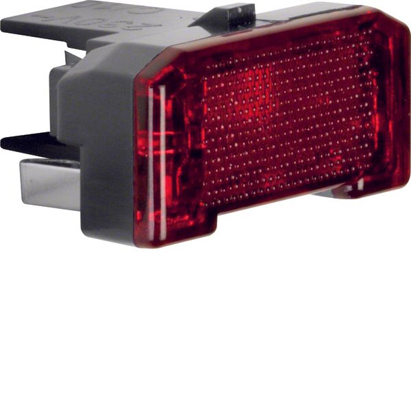 LED unit 230 V, for switches/push-buttons, light control, black image 1