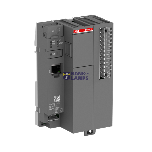 PM5012-T-ETH:AC500, Program Control, 1MB, 6DI/4DO transistor, Ethernet, 24VDC, image 1