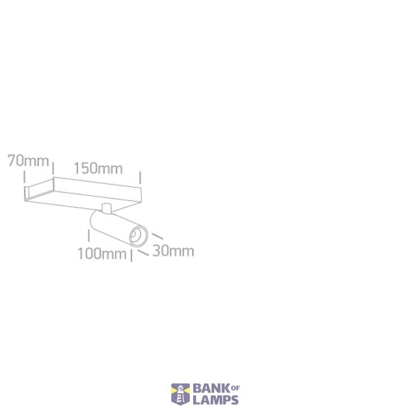 BLACK 5W WW IP20 230V image 2