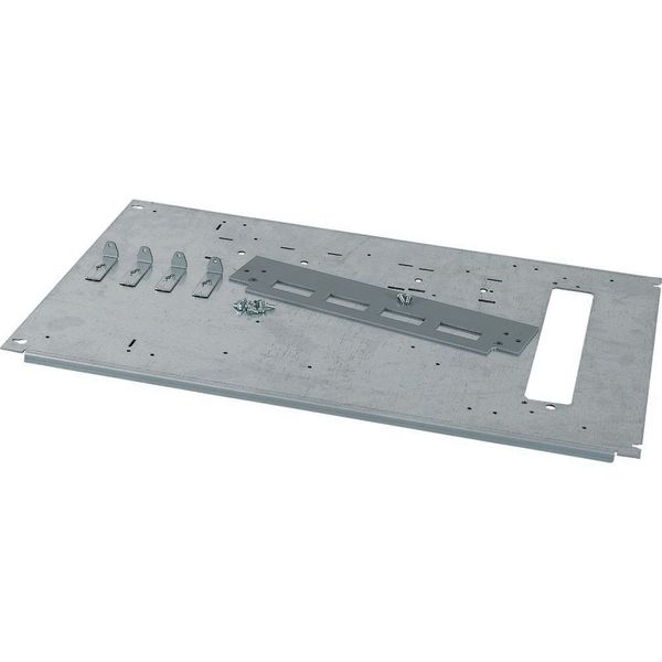 XMN441808-BF Mounting plate for  W = 800 mm, NZM4, vertical image 4
