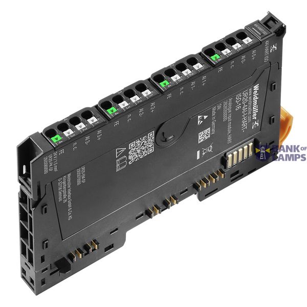 Analogue input module (I/O), Analogue input module, PUSH IN, 24V DC +2 image 1