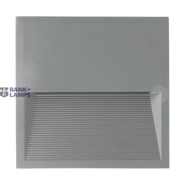 "ZIMBA" SENSOR RECESSED INSTALLATION 201X201 GREY image 1