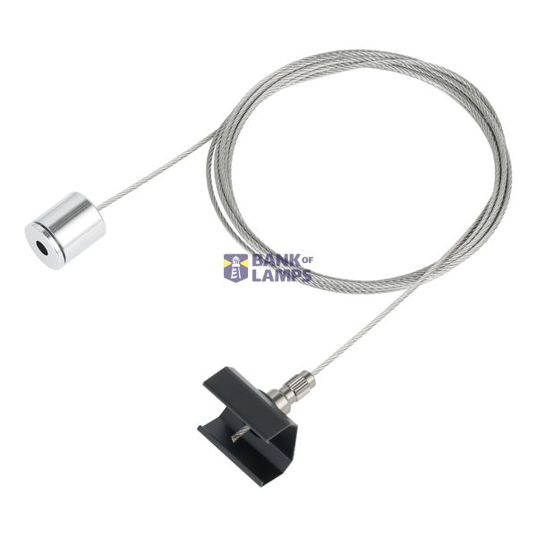 SUSPENSION 2m BLACK FOR 3-PHASE TRACK image 1