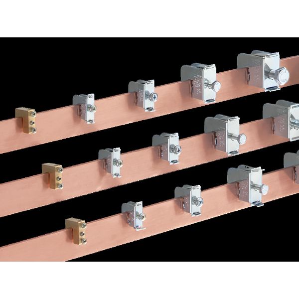 SV Conductor connection clamp, 1-4 mmÂ², for bar thickness 3-5 mm, brass image 3