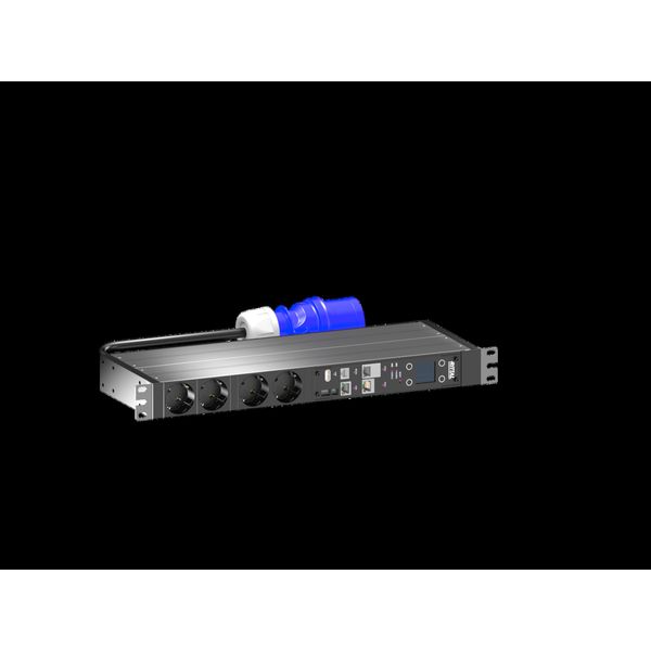 PDU metered plus, 16 A/230 V, 1~,CEE 7/3: 4 x earthing-pin image 2