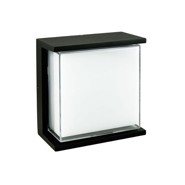 LED lamp Leon, 10W, 3000K, IP65, black color image 1
