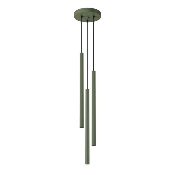 HANGING LAMP PASTELO 3 OLIVE GREEN 3XG9 image 1
