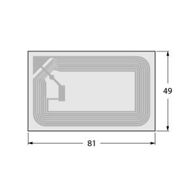 HF Tag Smart Label   TW-L81-49-P-B128 100PCS image 2