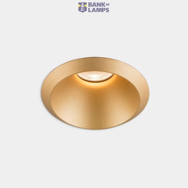 Downlight Play Raw Racy Gold 12.5W TW 2700K-6500K CRI 90 44.6º DALI DT8 Deep gold IP54 1013lm image 1