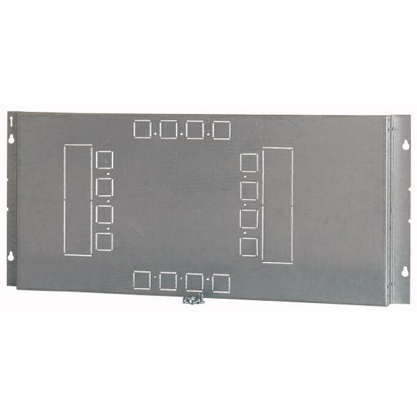 BPZ-MPL-NZM3-800-MX Mounting plate NZM3 symmetrical W=800mm image 1