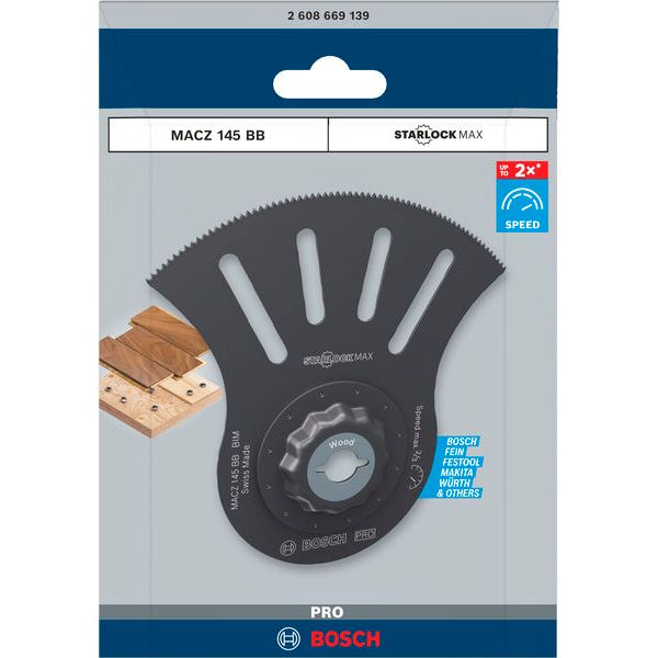 PRO Multi Material MACZ 145 BB Multitool Blade image 1
