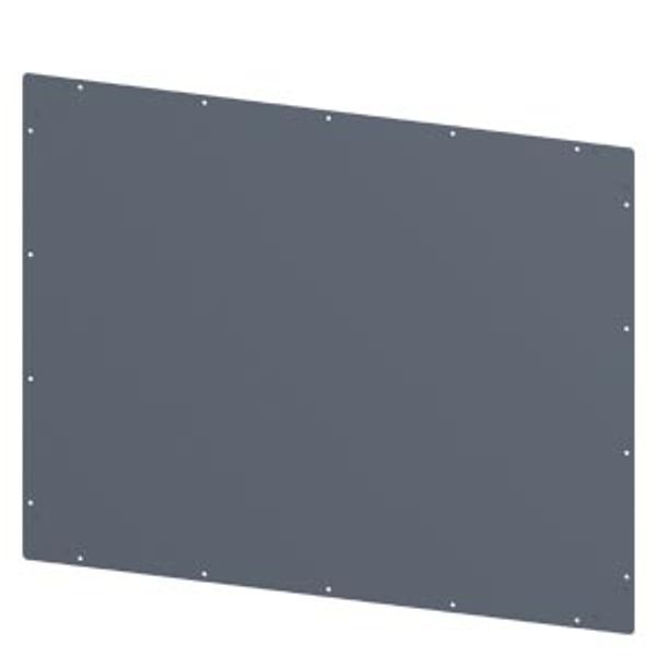 SIVACON, roof, EMC, IP40, W: 1000 mm, D: 800 mm, zinc-plated image 2