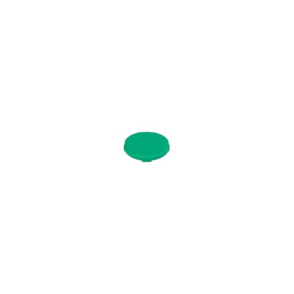 Lente per pulsante rasato colore verde  sen image 1
