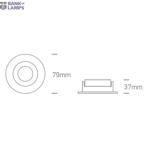 BLACK GU10 10W COPPER REFLECTOR DARK LIGHT image 3