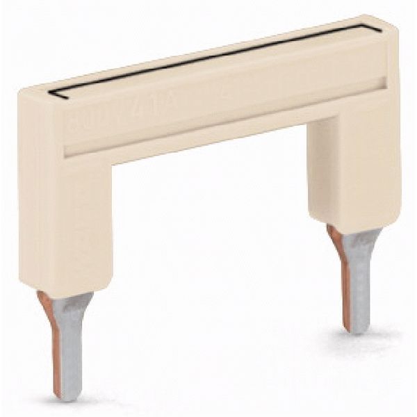 Jumper from 1 to 4 insulated light gray image 1