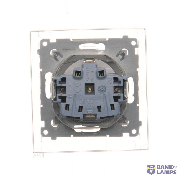 LED luminaire with motion sensor, 230V, black matt image 1