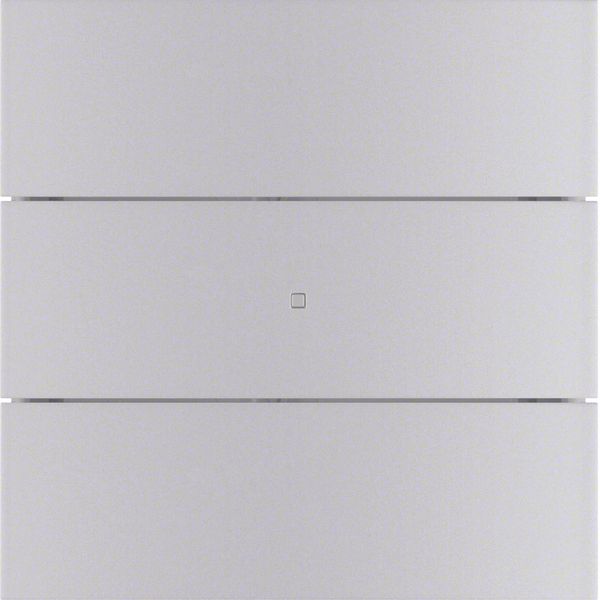 B.IQ push-button 3gang comf, KNX - B.IQ, al., al. anodised image 1