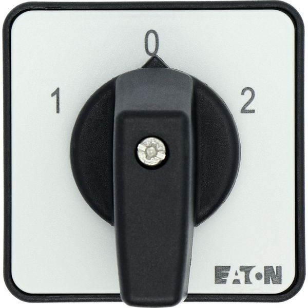 T0-3-8401/E Reversing switches, T0, 20 A, flush mounting, 3 contact unit(s), Contacts: 5, 60 °, maintained, With 0 (Off) position, 1-0-2, Design number 8401 image 20