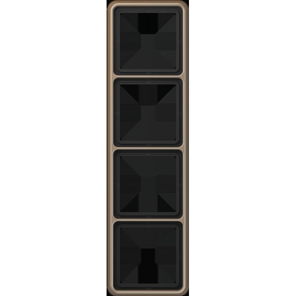 4-gang frame, bronze CD584GB image 4