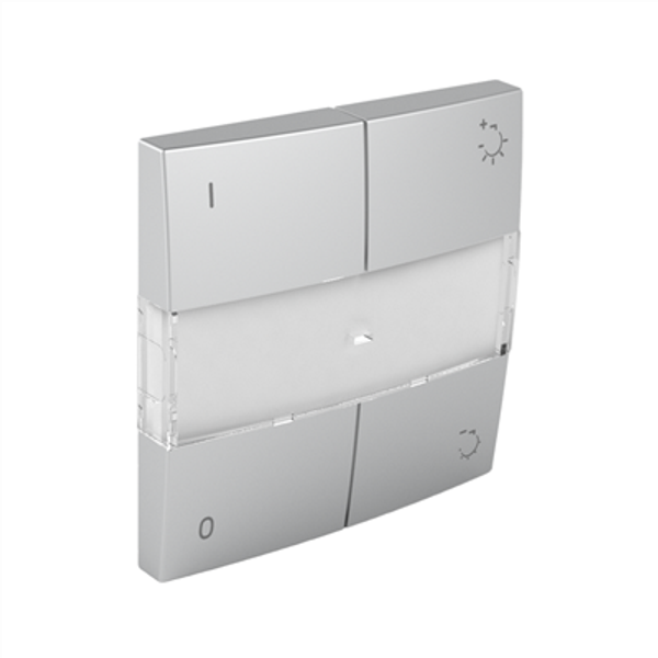 COV PLAT F/DIMMER SWITCH ALUMINIUM image 1