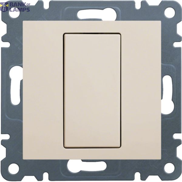 Plug, Cream, Lumina-2 WL7011 Hager image 1