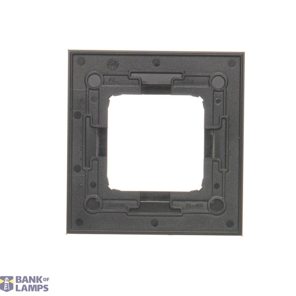 IP 44 single frame, black matt image 1