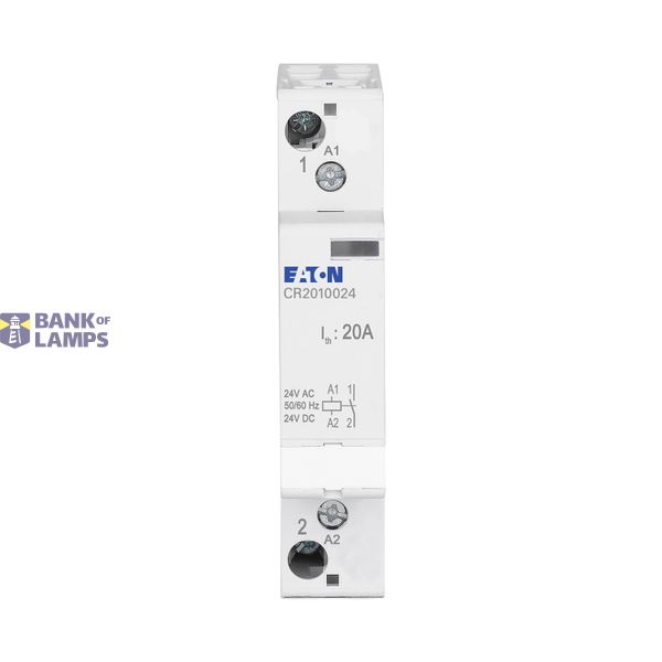Installation contactor, 20A, 24V AC/DC, 1NO image 5