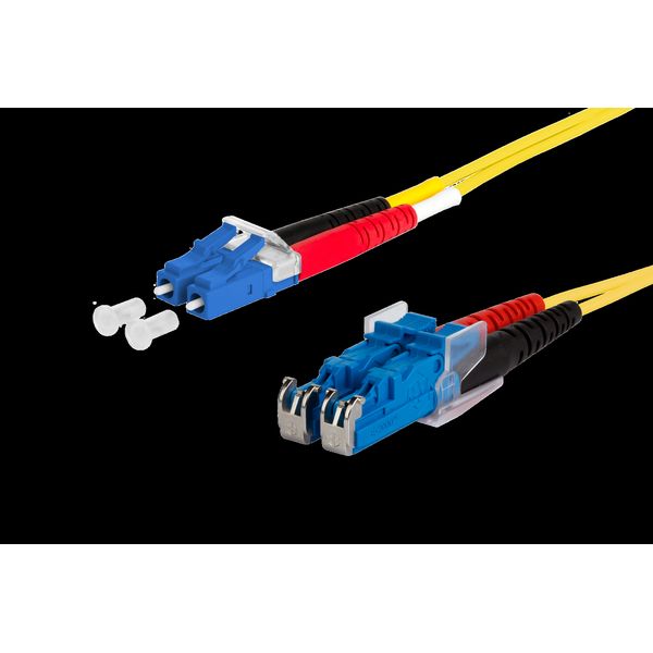 OpDAT patch cord LC-D/E2000-D OS2, 3.0 m image 1