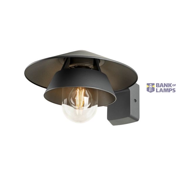 SEJERO, Wall lights, E27, 1 x max. 15 W, anthracite image 1