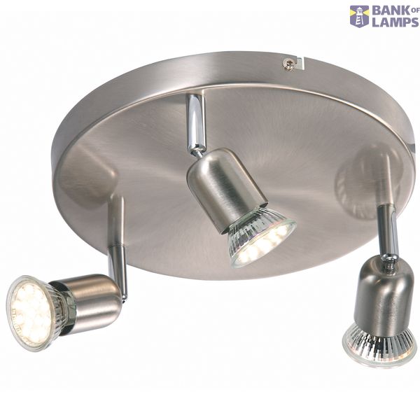 Avenue 3-Rondel | Spot Light | Brushed steel image 1