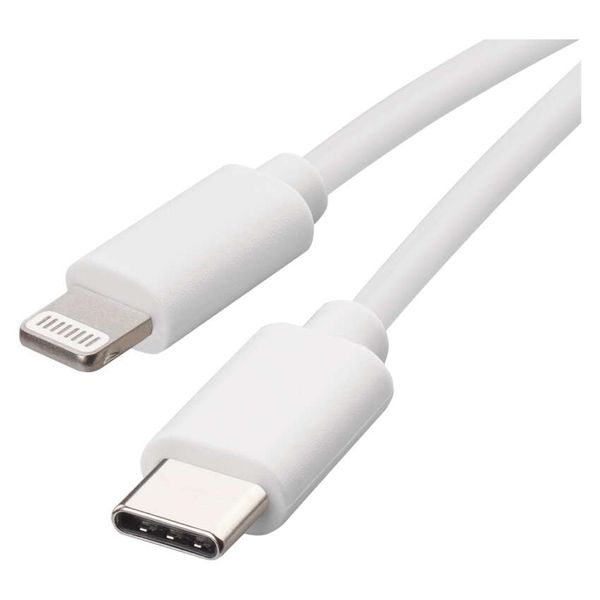 USB cable 2.0 C/Male - i16P/Male 1m white image 1