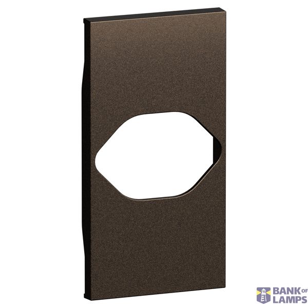 L.NOW - CH SOCKET COVER 2M BRONZE image 1