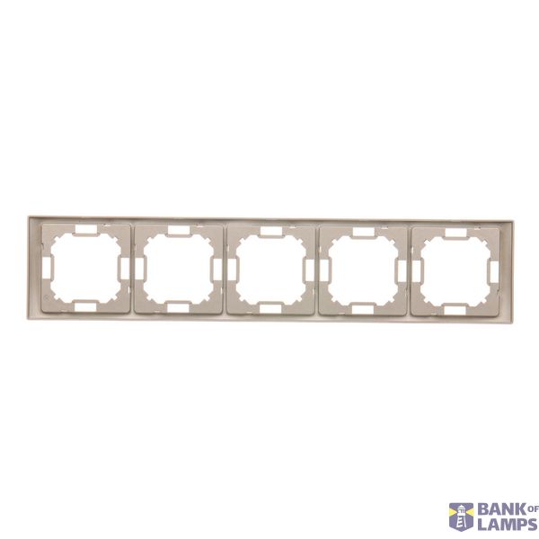Single socket outlet without earthing, with shutters, module, 16A, quick connection, graphite mat image 1