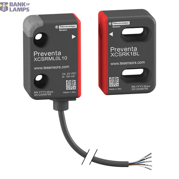 Miniature Safety RFID switch, generic coded, single model, 5-pin, 10m  image 1