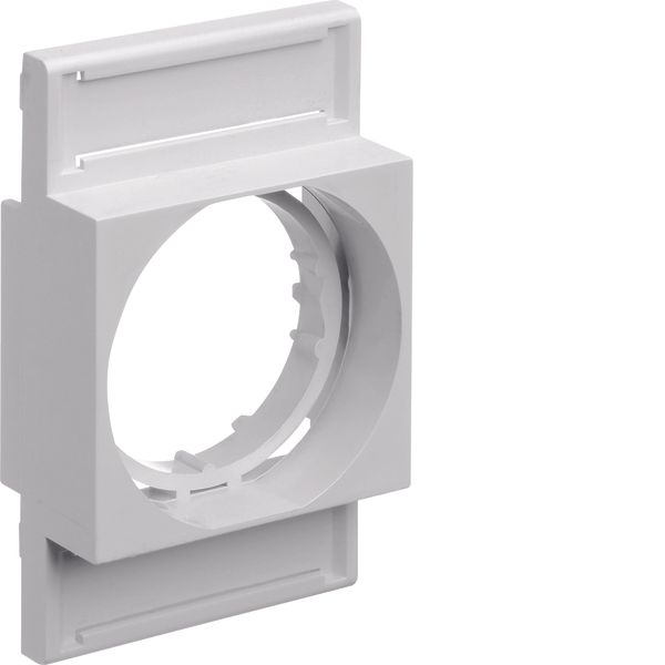 D-plastic cover 49mm for NH fuse-base E33 63A, grey image 1