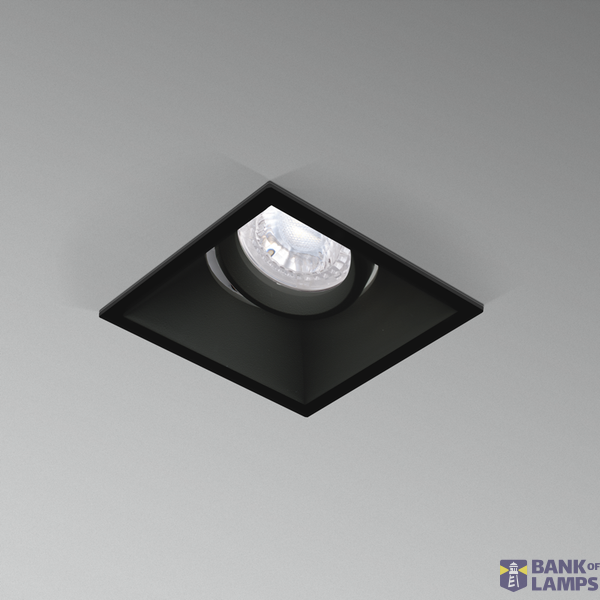 ACCESSORIO LED KLAK SQUARE CONICO NERO image 1