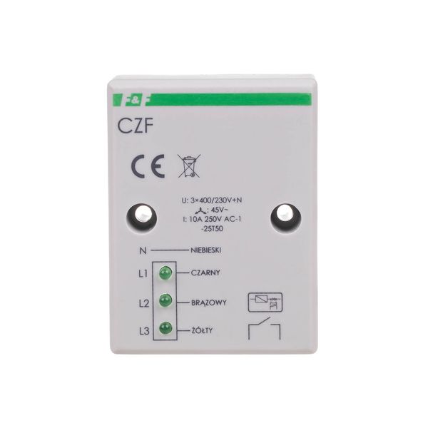 phase loss and asymmetry sensor, panel mounting image 9