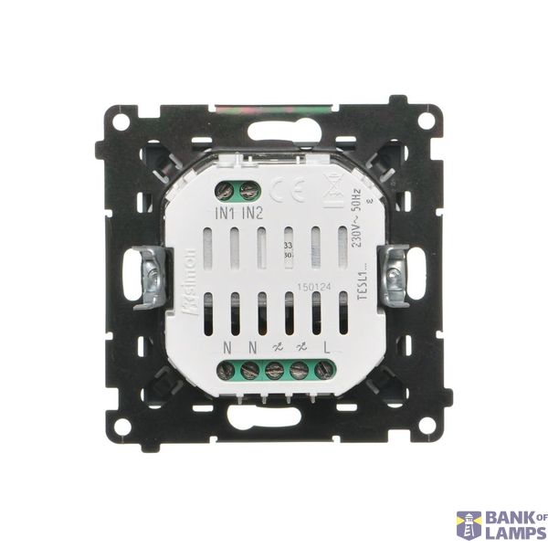 Single loudspeaker socket outlet, (module), Simon 24, IP20, graphite mat image 1