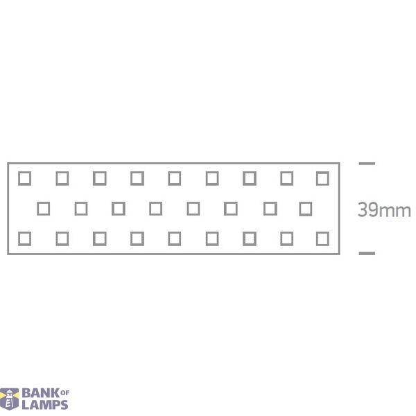 TRIPLE LED STRIP 24V DC WW 2m ROLL 48W/m IP20 image 5