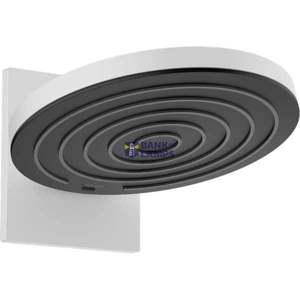 Pulsify 260 2jet shower head with holder, matt white image 1