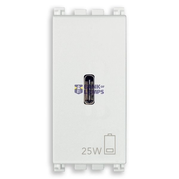 PD C-USB power unit 25W white image 1