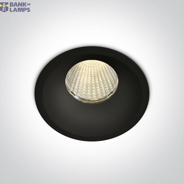 10112TP/B/V BLACK COB 12W CCTV  IP65 DARK LIGHT 700mA image 1